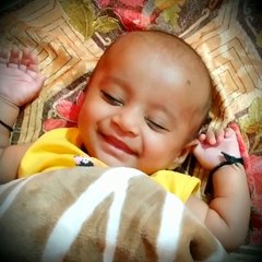 Baby sleeping reaction