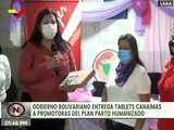 Lara: Gobierno Bolivariano entregó tablets Canaima a promotoras del Plan Parto Humanizado