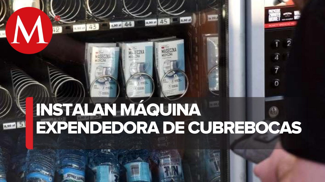 Instalan máquina de cubrebocas en Puebla
