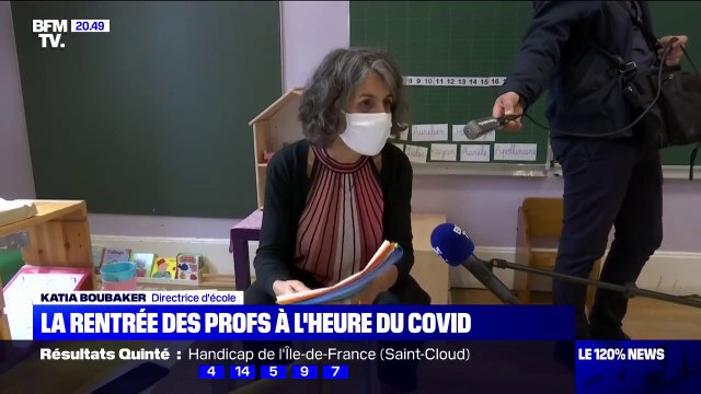 Les professeurs se préparent à accueillir les élèves avec les nouvelles mesures sanitaires