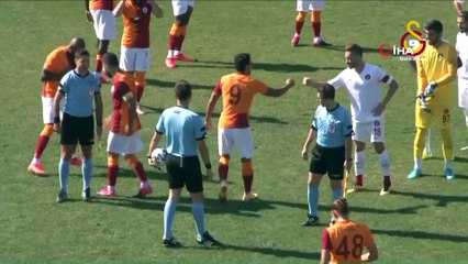 Galatasaray hazırlık maçında Ümraniyespor'u 2-0 mağlup etti