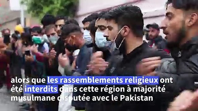 Affrontements entre des forces indiennes et des musulmans du Cachemire