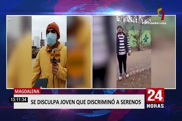 Sujeto que insultó a serenos de Magdalena pide disculpas