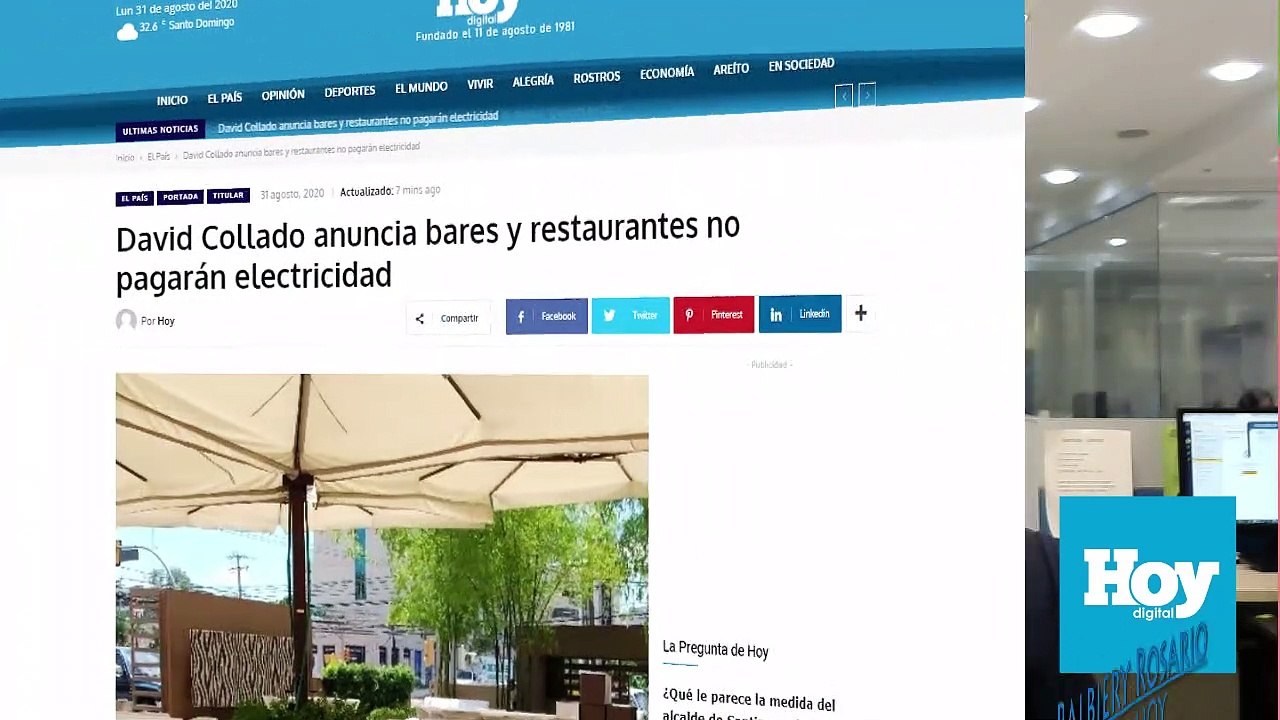 Las principales  noticias de HOY lunes 31  de agosto, presentadas por Balbiery Rosario