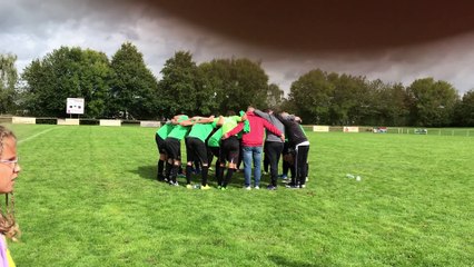 Vidéo célébration de la victoire en coupe de France face à Janzé R3