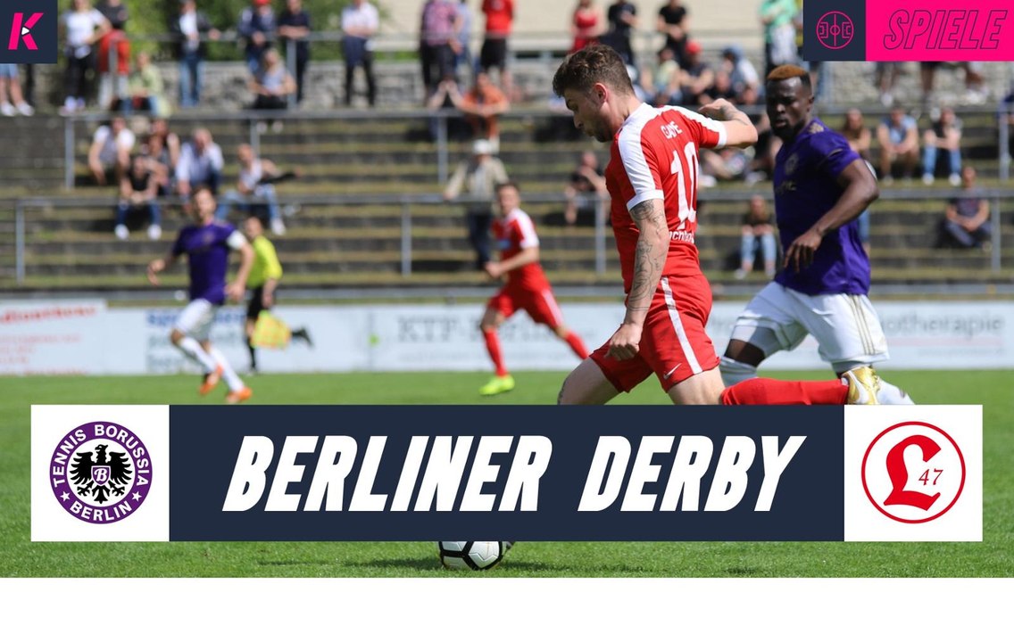 L47 nachlässig im Berlin-Derby | Tennis Borussia Berlin - Lichtenberg 47 (3. Spieltag, Regionalliga)