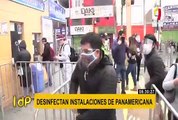 Empresa realizó desinfección en instalaciones de Panamericana