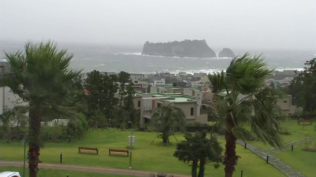 [날씨] 9호 태풍 마이삭 북상...제주 아침부터 비 / YTN