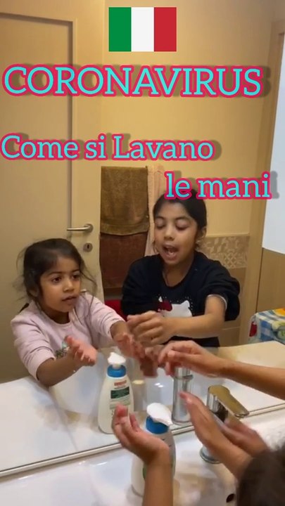 Come si Lavano le mani per farti Protegge dal coronavirus | SOFI and OLI