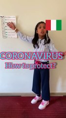 How to protect yourself from CORONAVIRUS | come si Protegge il CORONAVIRUS | SOFI and OLI