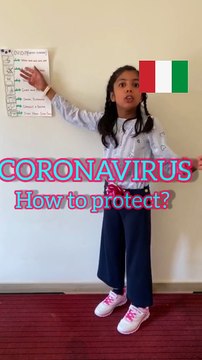 How to protect yourself from CORONAVIRUS | come si Protegge il CORONAVIRUS | SOFI and OLI