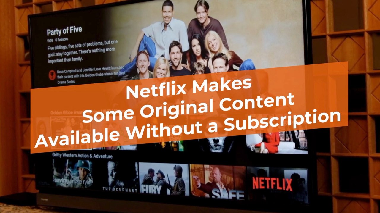 Netflix Has A Free Option
