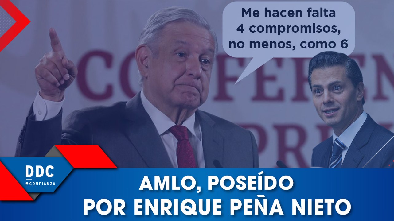 AMLO poseído por Peña Nieto