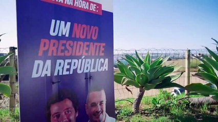 Vídeo do Sunset/Jantar/Comício do Chega na Costa da Caparica