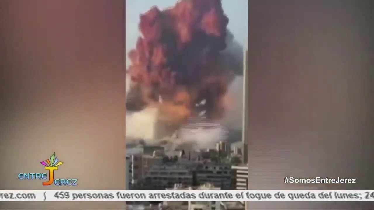 FUERTE EXPLOSIÓN EN BEIRUT DEJA MÁS DE 78 MUERTOS Y MÁS DE 4000 HERIDOS
