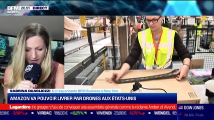 What's up New York : Amazon va pouvoir livrer par drones aux Etats-Unis - 31/08