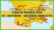L'avenir - Tour de France 2020 : présentation d ela  4e étape Sisteron - Orcières-Merlette