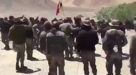 Video: लद्दाख में चीन को पस्‍त करने के बाद डांस करते तिब्‍बती सैनिक
