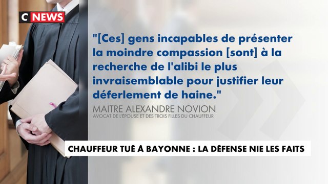 Chauffeur tué à Bayonne : la défense nie les faits