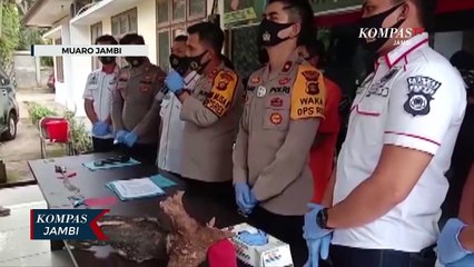 Pelaku Karhutla Diamankan Polres Muaro Jambi