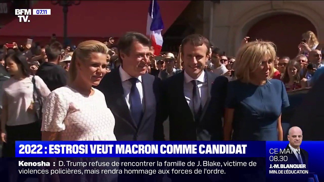 Christian Estrosi plaide pour qu'Emmanuel Macron soit le candidat de la droite à l'élection présidentielle de 2022