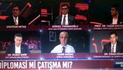 HaberTürk'te canlı yayına damgasını vuran kavga