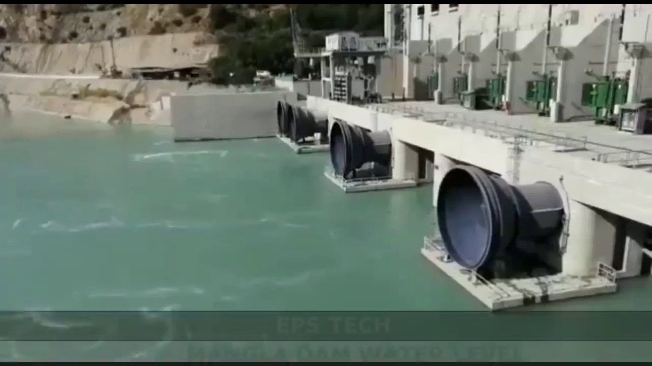 Mangla Dam Flood Situation - Mangla Dam Water level -Flood in Mirpur -