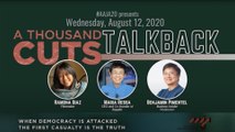 'A Thousand Cuts' Talkback session at Asian American Journalists Association