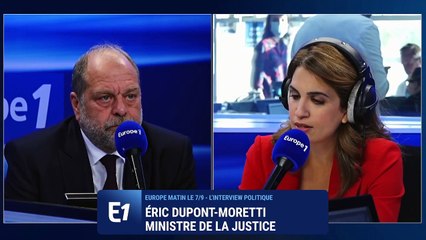 Eric Dupond-Moretti cible l'opposition : 'On n'est pas obligé de faire dans la surenchère populiste'