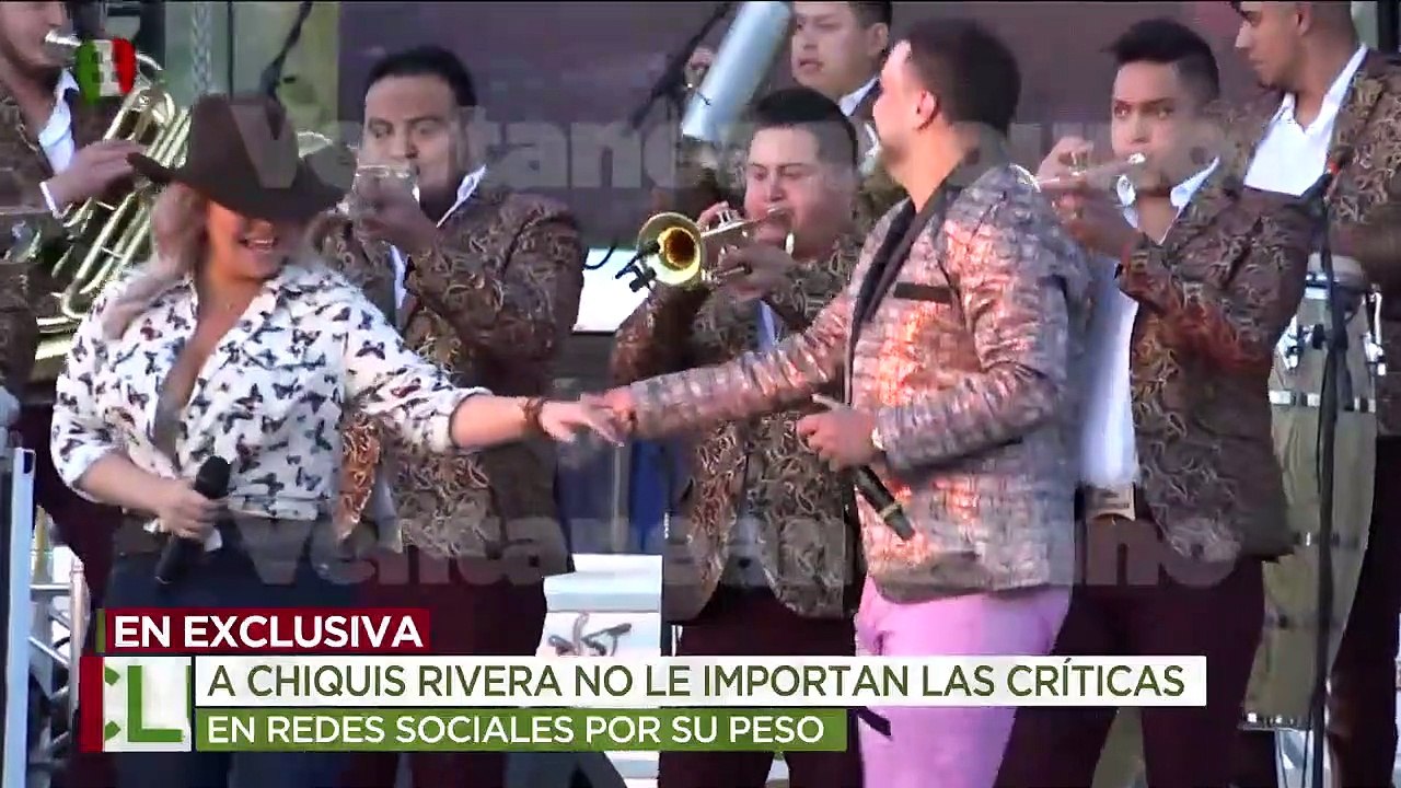 ¡Chiquis Rivera responde a las críticas que recibe en redes sociales por su peso! | Ventaneando
