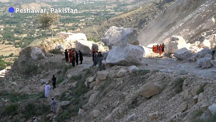 Pakistan: opération de secours après un éboulement, 18 mineurs tués