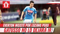 Chucky Lozano: Everton insiste por el mexicano, pero Gattuso no está dispuesto a dejarlo ir