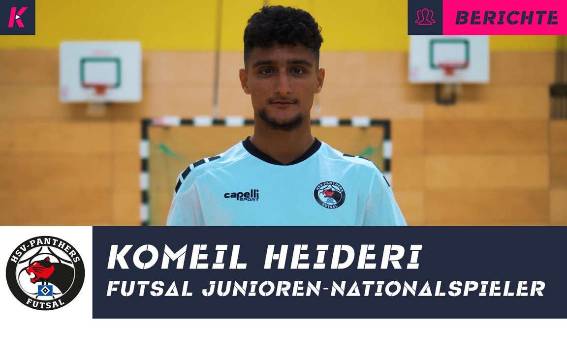 Hamburgs Futsal-Rohdiamant: Komeil Heideri über Junioren-Nationalmannschaft und HSV Panthers