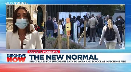 French children head back to school as infections rise