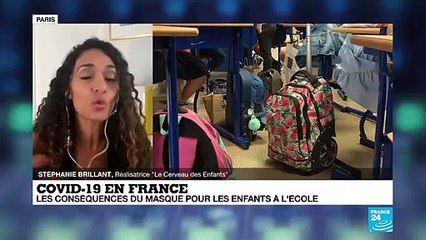 Rentrée: l'impact du protocole sanitaire lié au Covid-19 sur les enfants