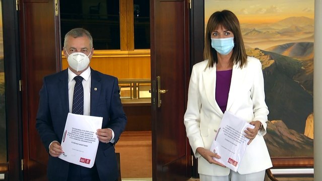 PNV y PSE reeditan el pacto de coalición para el Gobierno Vasco