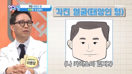 ※충격※ 각진 얼굴인 사람…! 화병에 걸리기 쉽다…?!