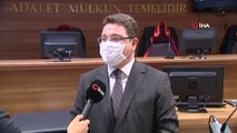 Ankara Batı Adliyesi Başsavcı Vekili Karakülah, “Vatandaşlarımızdan adliyelere gelirken mutlaka maskelerini takmalarını rica ediyoruz”