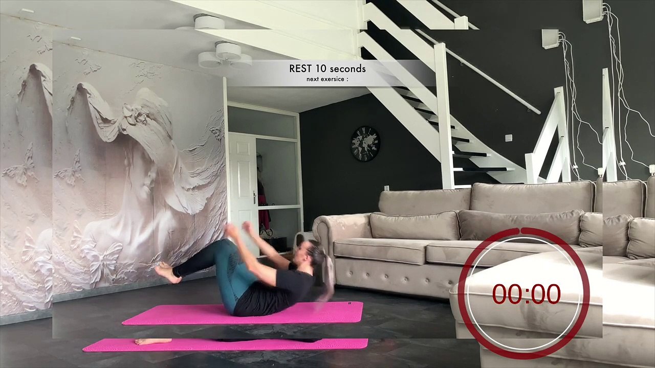 15 MIN home workout HIIT // BURN LOTS OF CALORIES // No Equipment | lucyb_fit