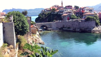 Amasra Kalesi’nde onarım çalışmaları başladı