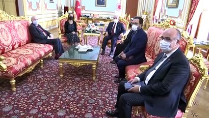 TBMM Başkanı Mustafa Şentop, Parlamentolararası Birlik Başkanı Gabriela Cuevas Barron ile görüştü