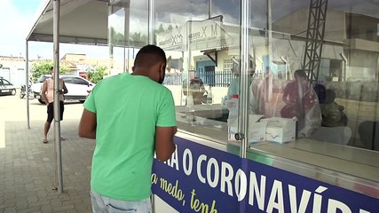 Com a queda nos casos, em Juazeiro do Norte os postos de testagem rápida estão sendo desativado