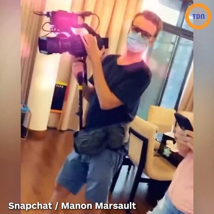 Manon Marsault a décidé de filmer la naissance d’Angélina !