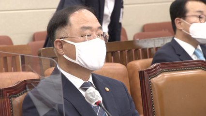 홍남기 "책임 없는 발언 강조한 것"...'철없다' 논란 해명 / YTN