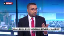 Republication des caricatures de Charlie : «On ne devrait pas trouver ça courageux mais normal», réagit Amine El Khatmi, président du Printemps républicain