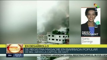 Reportan masacre en el barrio Bel-Air en la capital de Haití