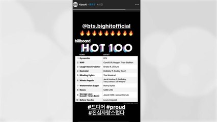 빌보드 싱글 2위 했던 싸이, BTS 1위에 "자랑스럽다" / YTN