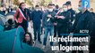 Paris : 200 migrants s'installent devant l'Hôtel de Ville avant d'être évacués