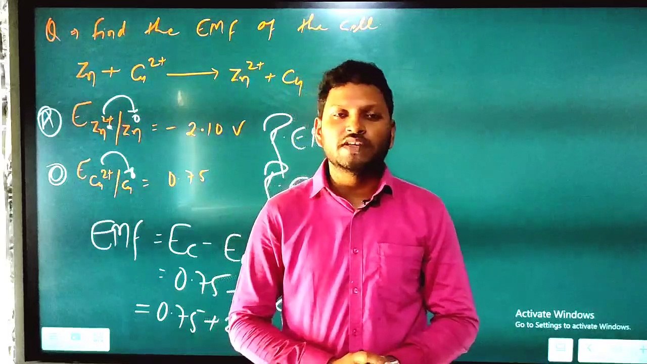 Electro-chemistry-6 ( English Medium)