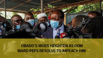 Obado's woes heighten as ODM ward reps resolve to impeach him
